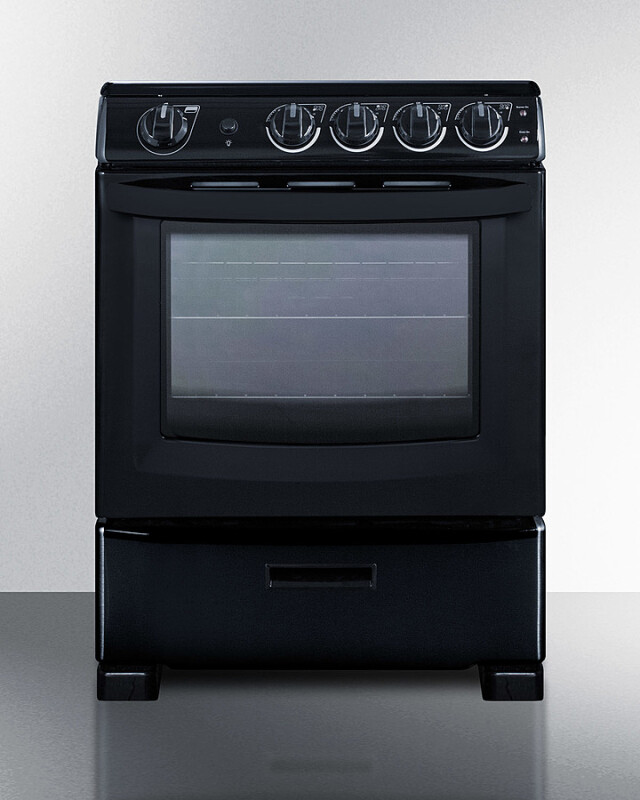 24" Wide Electric Smooth-Top Range REX2431BRT