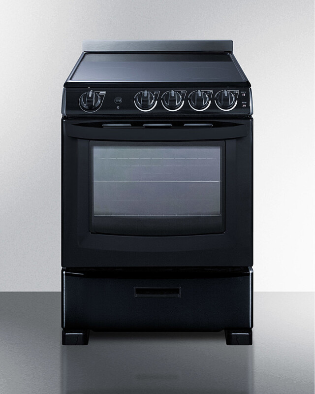 24" Wide Electric Smooth-Top Range REX2431BRT