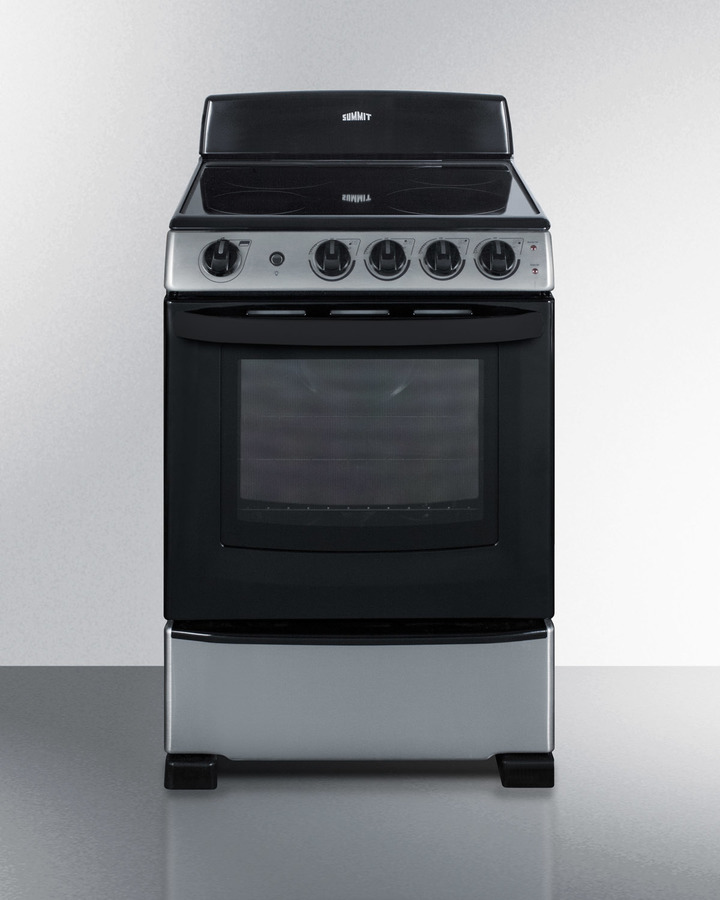24" Wide Electric Smooth-Top Range REX2451SS