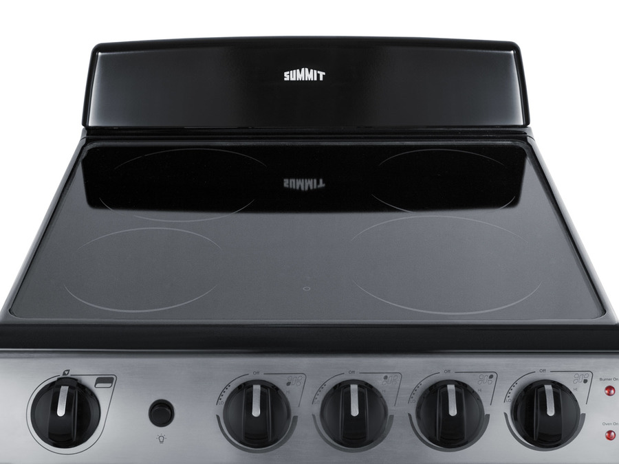 24" Wide Electric Smooth-Top Range REX2451SS