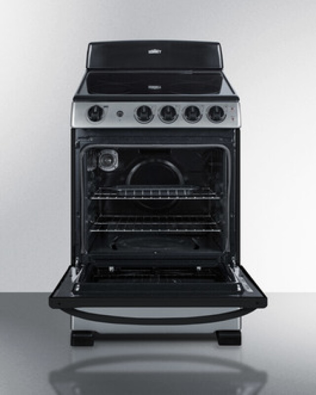 24" Wide Electric Smooth-Top Range REX2451SS