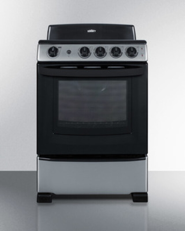 24" Wide Electric Smooth-Top Range REX2451SS