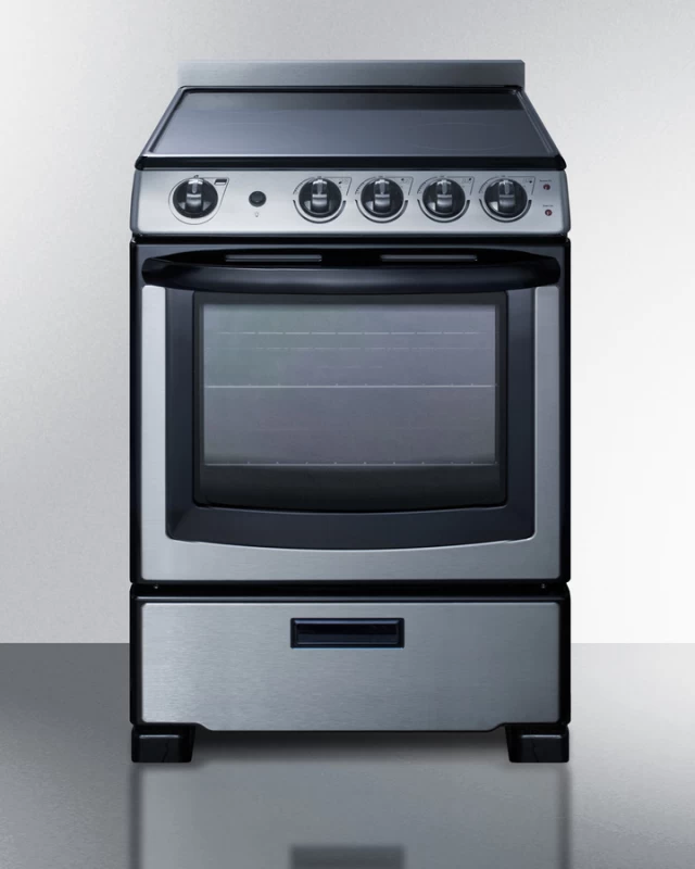 24" Wide Electric Smooth-Top Range view 7