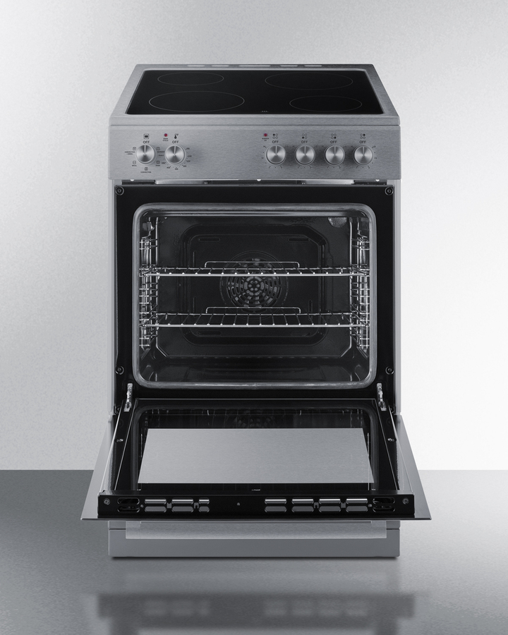 24" Wide Electric Smooth-Top Range view 5
