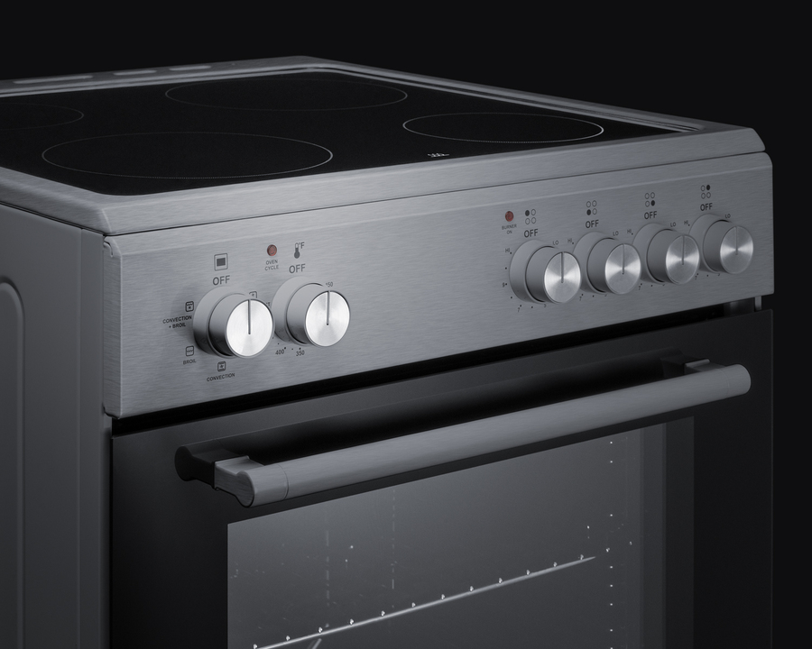 24" Wide Electric Smooth-Top Range view 8