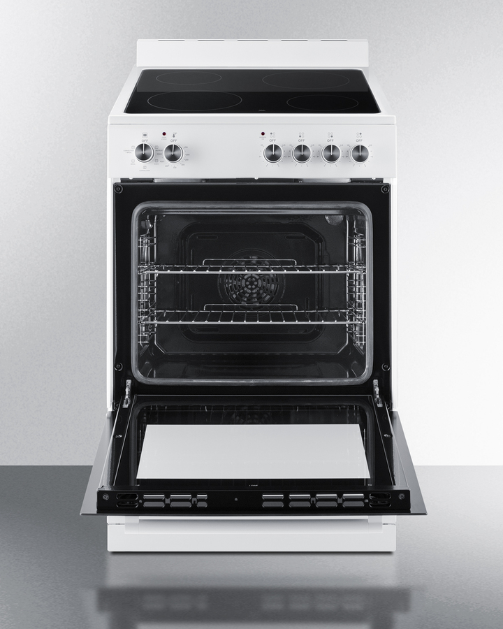24" Wide Electric Smooth-Top Range view 4