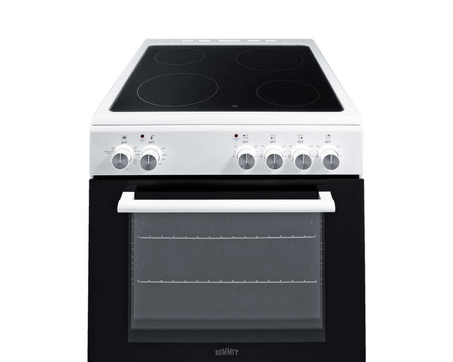24" Wide Electric Smooth-Top Range view 7