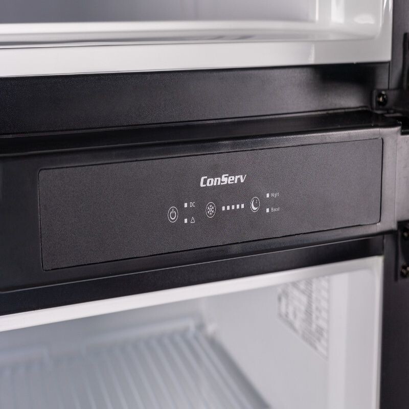 Conserv 12V/DC Refrigerator Freezer 10cf for RV BOAT OFF-GRID 2 Doors RF1012DCS