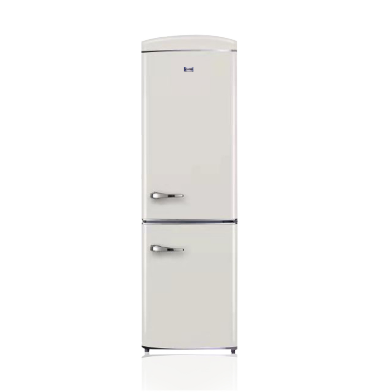 Conserv 24in RETRO BOTTOM MOUNT 11cf Refrigerator Fast Freeze 110V -- Cream RF132C