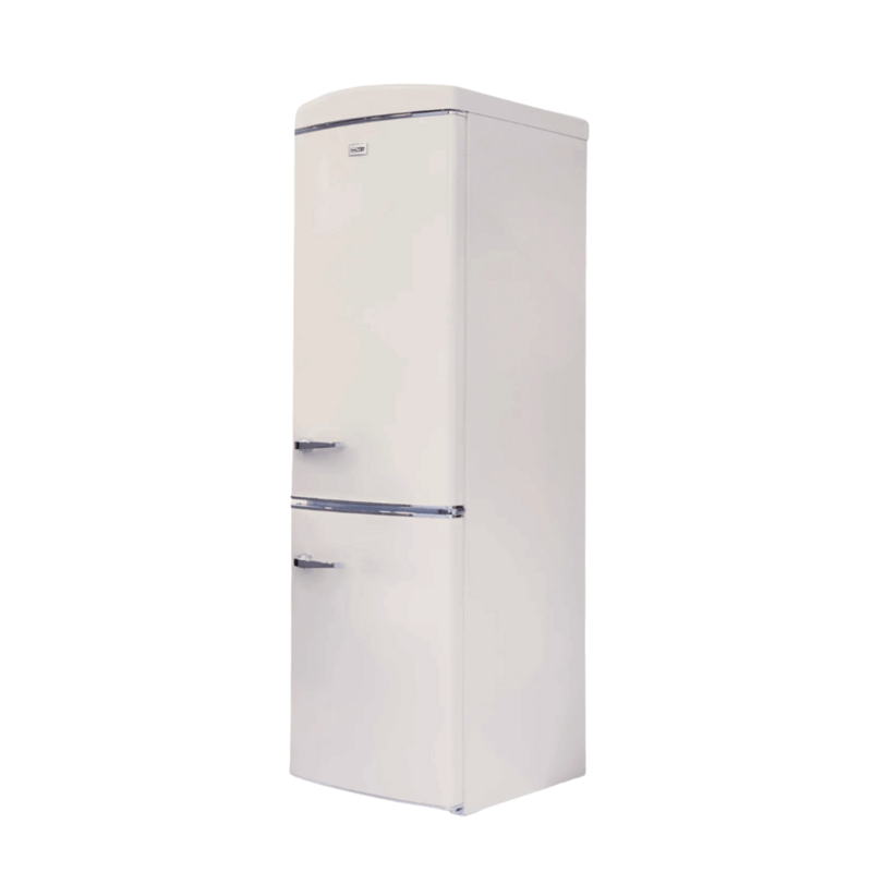 Conserv 24in RETRO BOTTOM MOUNT 11cf Refrigerator Fast Freeze 110V -- Cream RF132C