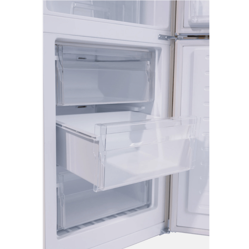 Conserv 24in RETRO BOTTOM MOUNT 11cf Refrigerator Fast Freeze 110V -- Cream RF132C