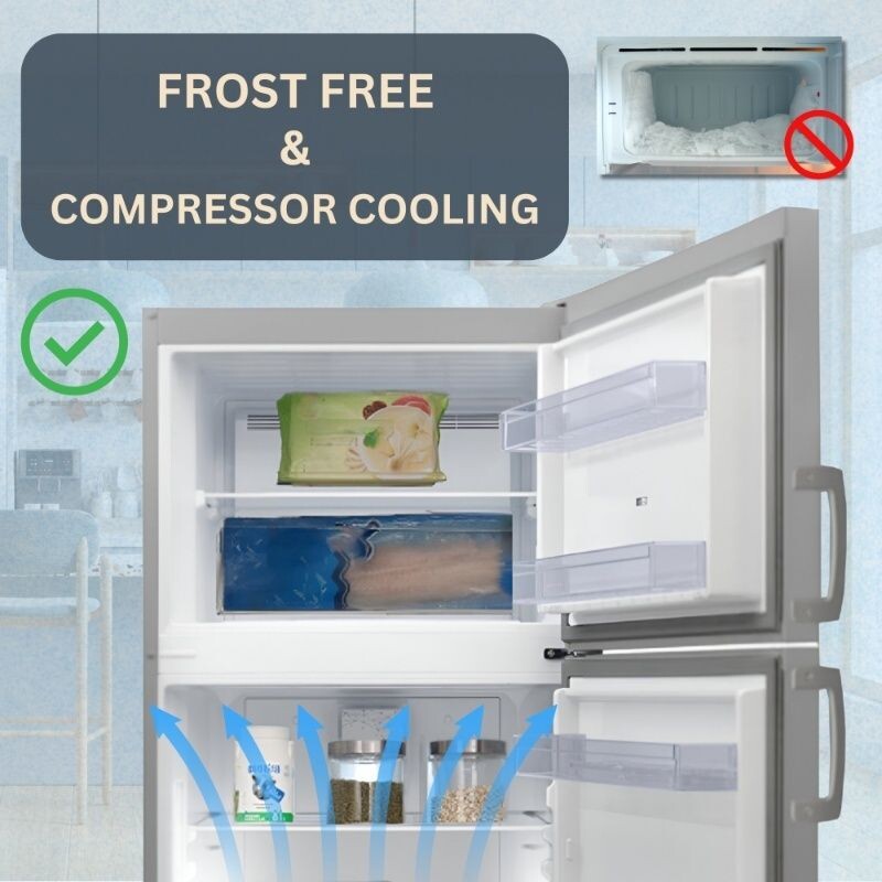 14.3 cf Refrigerator-Freezer Top Mount Frost Free E-Star Europe RF142S
