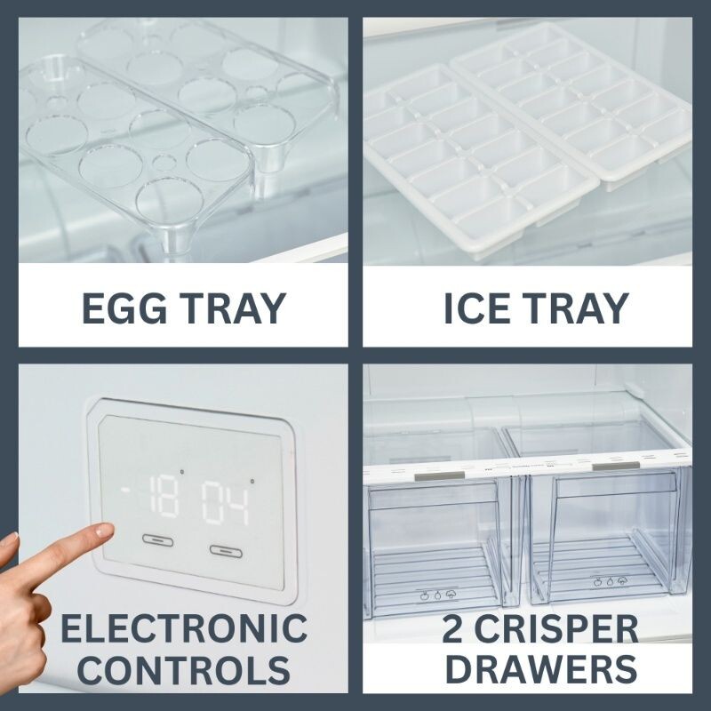 14.3 cf Refrigerator-Freezer Top Mount Frost Free E-Star Europe RF142S