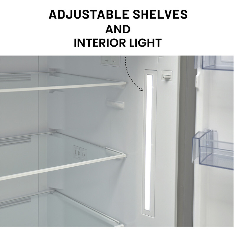14.3 cf Refrigerator-Freezer Top Mount Frost Free E-Star Europe RF142S