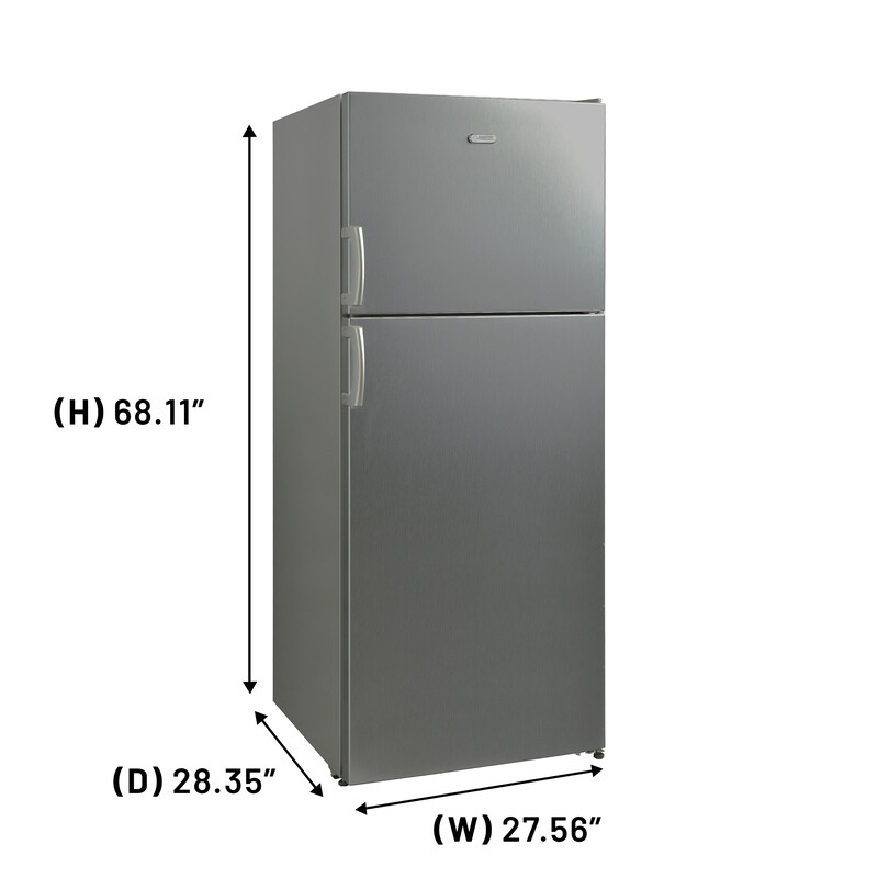 14.3 cf Refrigerator-Freezer Top Mount Frost Free E-Star Europe RF142S