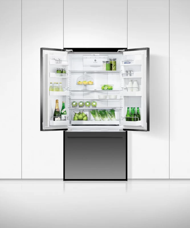 Freestanding French Door Refrigerator, 31", 16.9 cu ft, Ice & Water RF170ADUSB5
