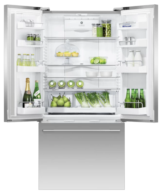 17 cu ft Series 7 French Door Refrigerator Freezer, Ice & Water RF170ADUSX4N