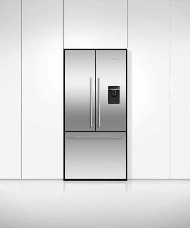 17 cu ft Series 7 French Door Refrigerator Freezer, Ice & Water RF170ADUSX4N
