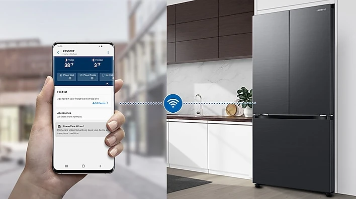 Control your fridge from anywhere