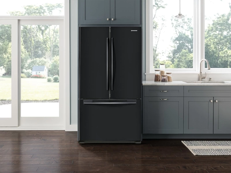 18 cu. ft. Counter Depth French Door Refrigerator RF18HFENBBC