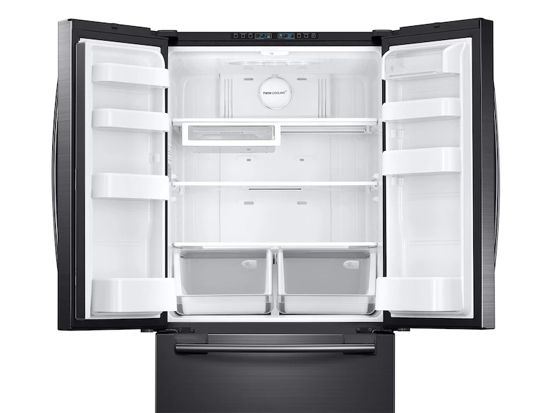 18 cu. ft. Counter Depth French Door Refrigerator in Black Stainless Steel view 8