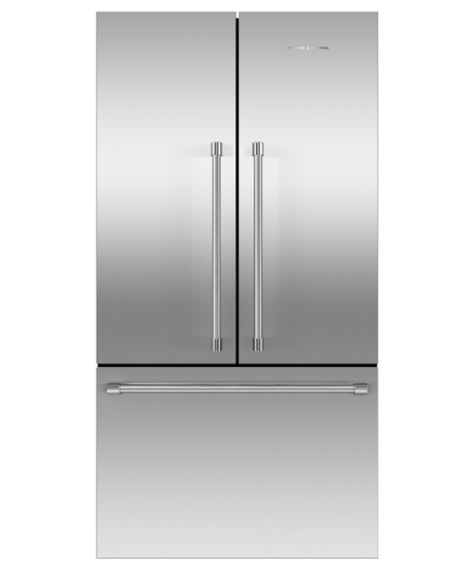 Freestanding French Door Refrigerator Freezer, 36", 20.1 cu ft, Ice RF201ACJSX1