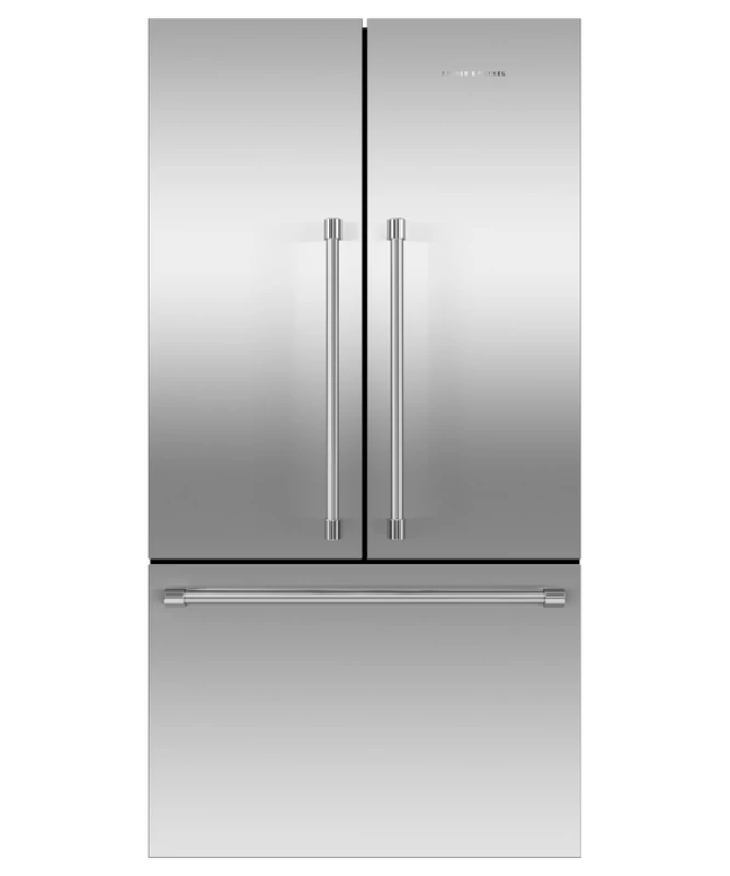 Freestanding French Door Refrigerator Freezer, 36", 20.1 cu ft, Ice RF201ACJSX1N