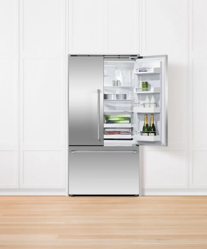 Freestanding French Door Refrigerator Freezer, 36", 20.1 cu ft, Ice RF201ACJSX1N