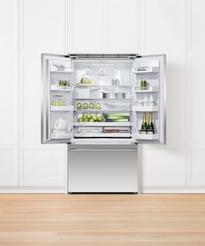 Freestanding French Door Refrigerator Freezer, 36", 20.1 cu ft, Ice RF201ACJSX1N