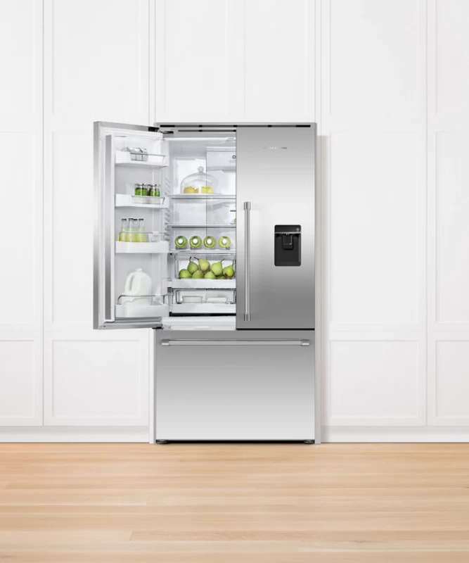 Freestanding French Door Refrigerator Freezer, 36", 20.1 cu ft, Ice & Water RF201ACUSX1N