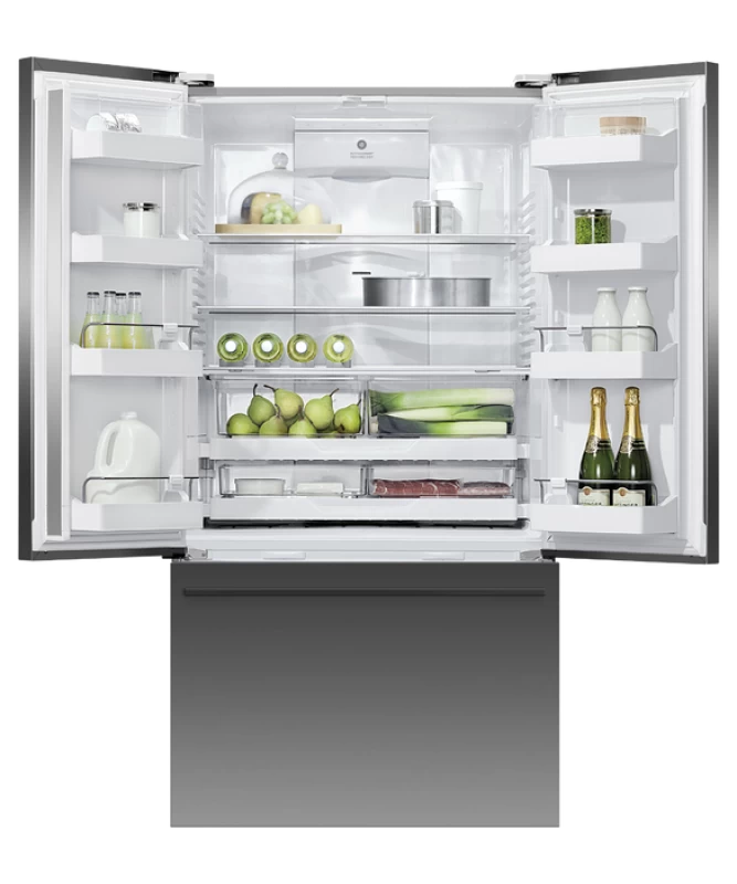 Freestanding French Door Refrigerator Freezer, 36", 20.1 cu ft, Ice & Water RF201ADUSB5