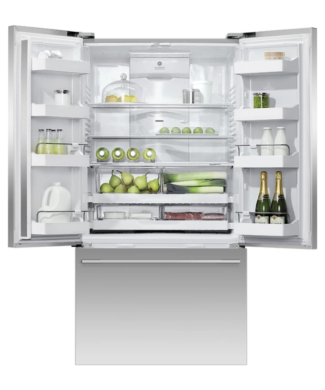 20.1 cu ft Series 7 French Door Refrigerator Freezer, Ice & Water RF201ADUSX5N