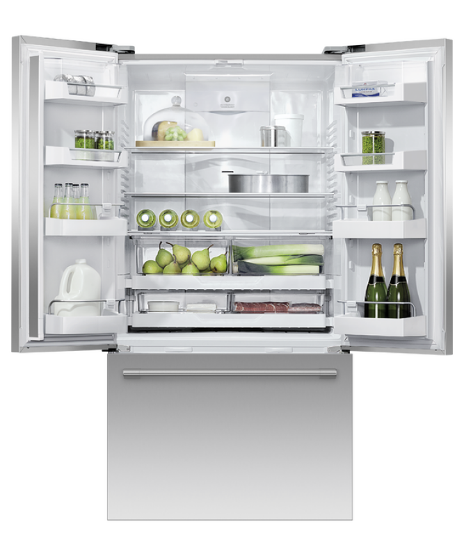Freestanding French Door Refrigerator Freezer, 36", 20.1 cu ft, Ice view 2