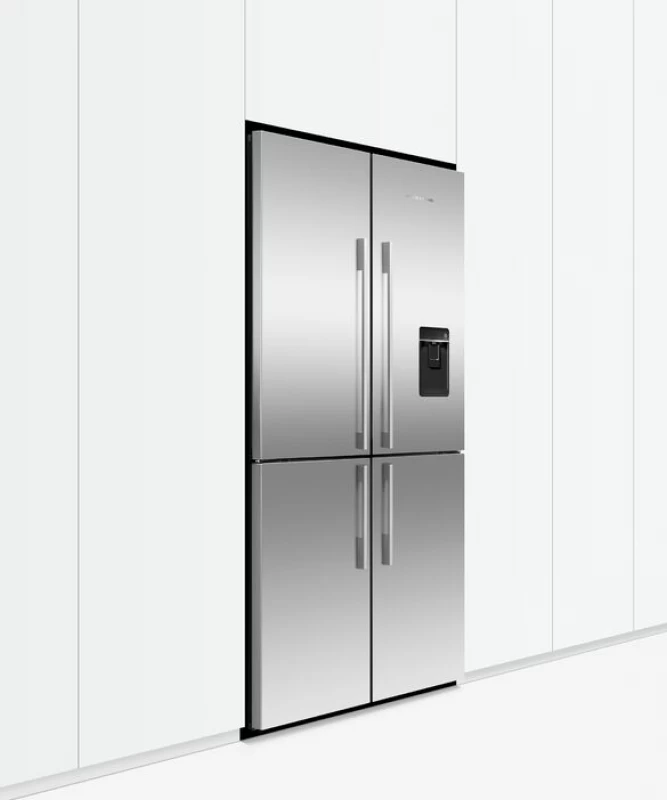 Freestanding Quad Door Refrigerator Freezer, 36", 18.9 cu ft, Ice & Water view 14
