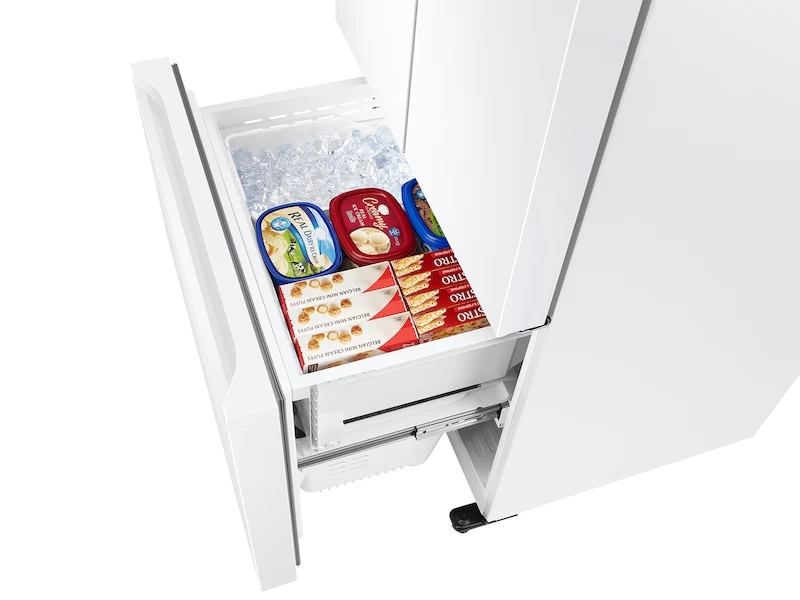 19.5 cu. ft. Smart 3-Door French Door Refrigerator in White RF20A5101WWAA