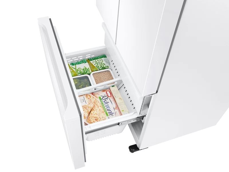 19.5 cu. ft. Smart 3-Door French Door Refrigerator in White RF20A5101WWAA