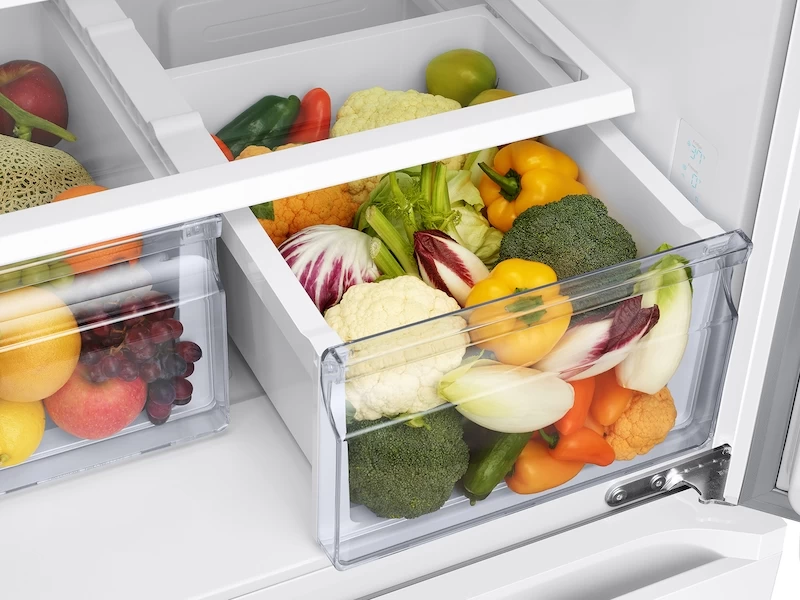 19.5 cu. ft. Smart 3-Door French Door Refrigerator in White RF20A5101WWAA