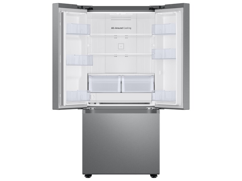 21.6 cu. ft. 30-Inch French Door Refrigerator (White) view 6