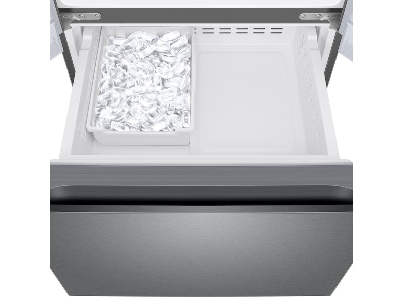 21.6 cu. ft. 30-Inch French Door Refrigerator (White) view 9