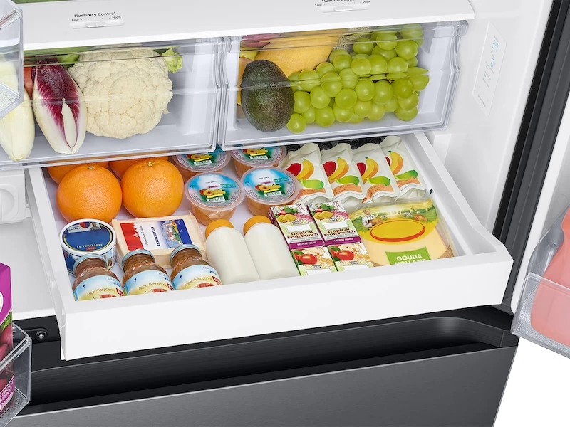 22 cu. ft. Smart 3-Door French Door Refrigerator RF22A4121SG, product image 9 of 10