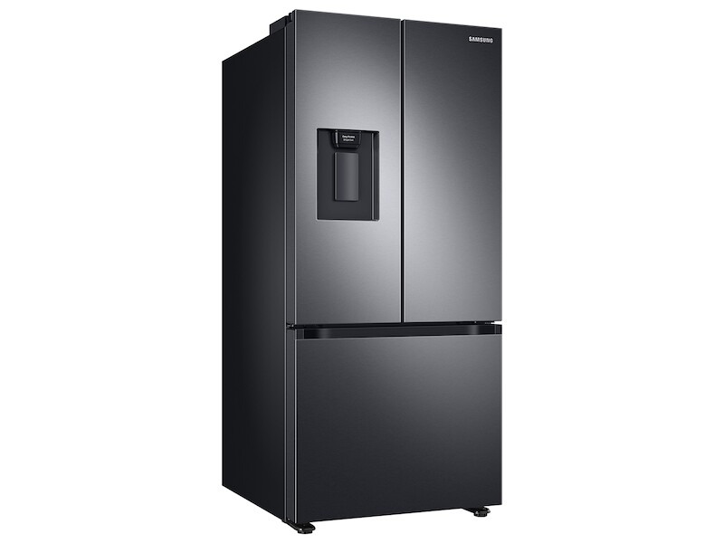 22 cu. ft. Smart 3-Door French Door Refrigerator with External Water Dispenser RF22A4221SGAA, product image 2 of 10
