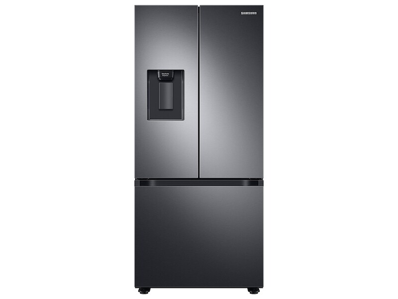 22 cu. ft. Smart 3-Door French Door Refrigerator with External Water Dispenser RF22A4221SGAA