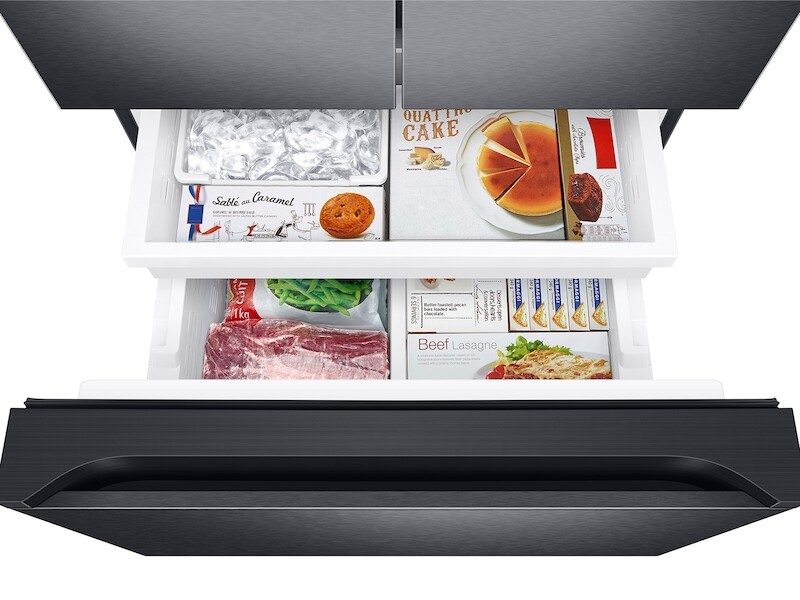 22 cu. ft. Smart 3-Door French Door Refrigerator with External Water Dispenser RF22A4221SGAA, product image 7 of 10