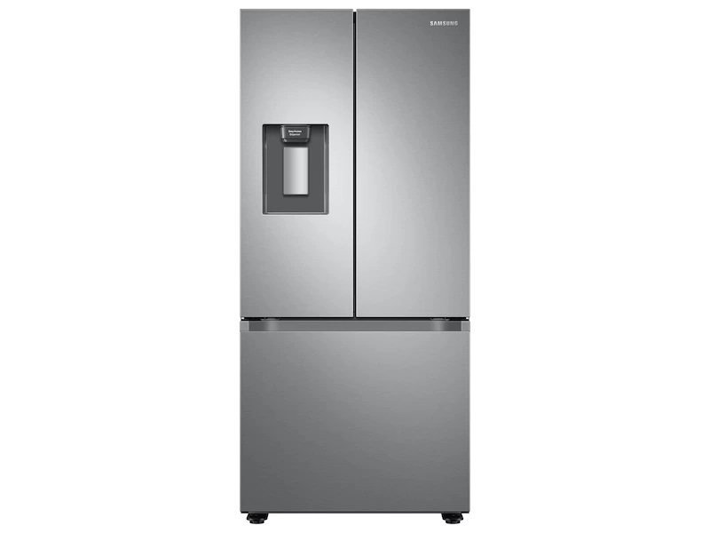 22 cu. ft. Smart 3-Door French Door Refrigerator with External Water Dispenser RF22A4221SRAA
