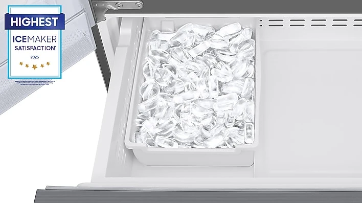 Effortless and always ready-to-serve ice