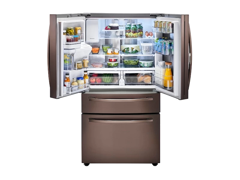 22 cu. ft.Food Showcase Counter Depth 4-Door French Door Refrigerator RF22R7351DTAA