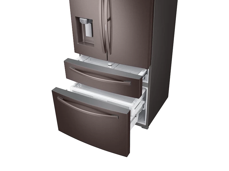 22 cu. ft.Food Showcase Counter Depth 4-Door French Door Refrigerator RF22R7351DTAA