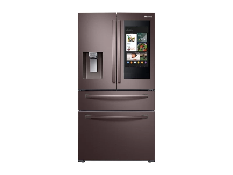 22 cu. ft. 4-Door French Door, Counter Depth Refrigerator with 21.5” Touch Screen Family Hub RF22R7551DTAA