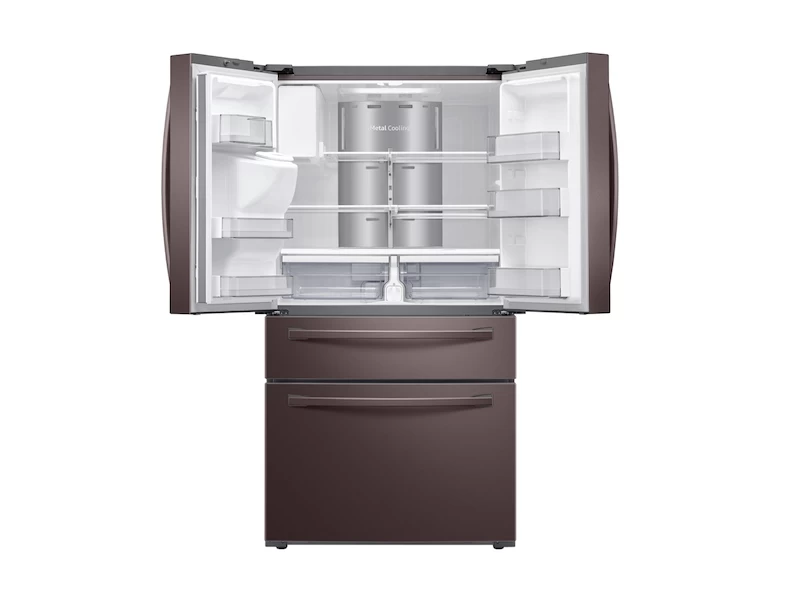 22 cu. ft. 4-Door French Door, Counter Depth Refrigerator with 21.5” Touch Screen Family Hub RF22R7551DTAA