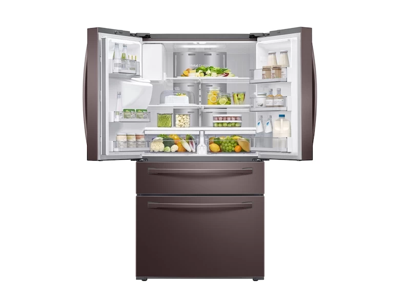 22 cu. ft. 4-Door French Door, Counter Depth Refrigerator with 21.5” Touch Screen Family Hub RF22R7551DTAA